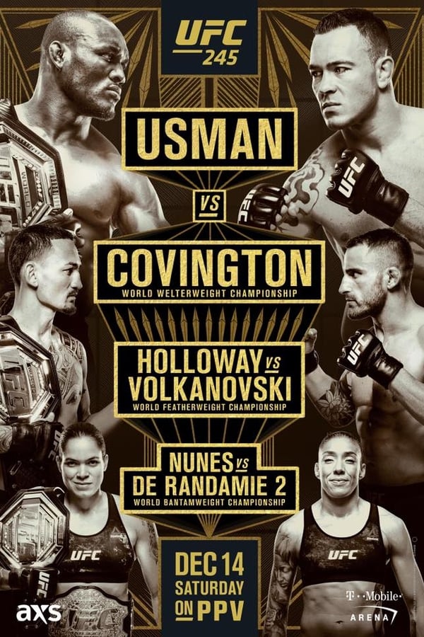 NF - UFC : Usman vs. Covington  () 4KOTT